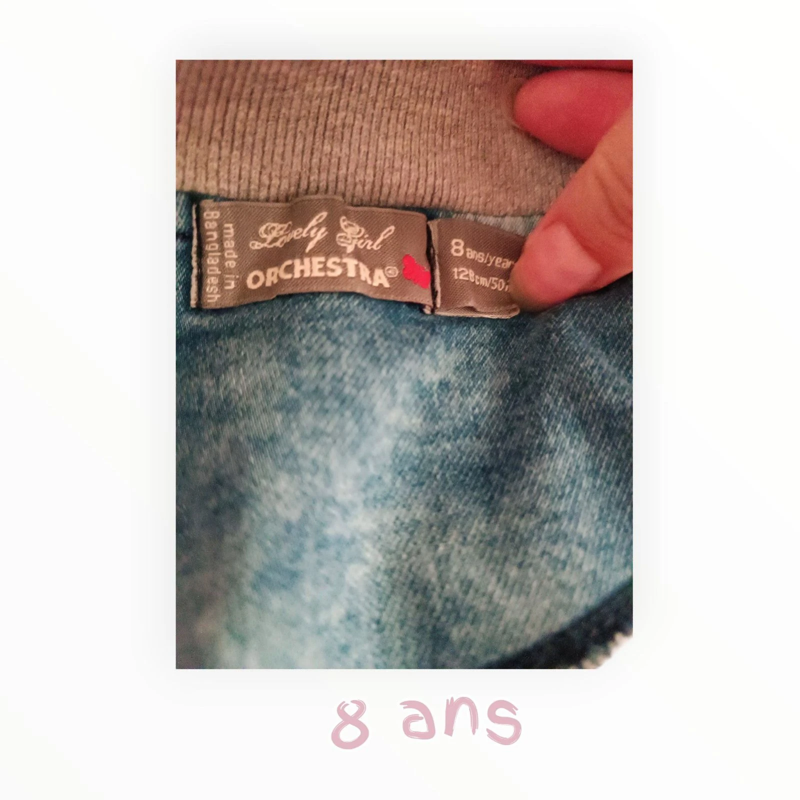 🧥 Bella chaqueta bimaterial Orchestra – 8 años 💕 – photo 4